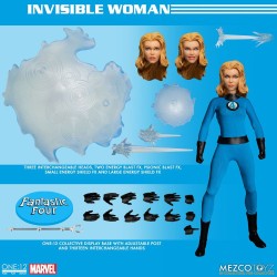 Marvel figurines 1/12 Fantastic Four Deluxe Steel Box Set Mezco Toys