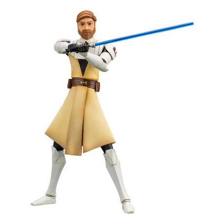 Star Wars The Clone Wars statuette ARTFX+ Obi-Wan Kenobi Kotobukiya