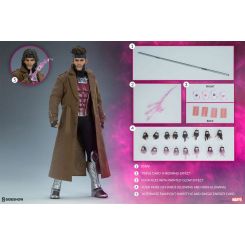 X-Men figurine Gambit Deluxe Sideshow Collectibles