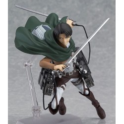 Attack on Titan figurine Figma Levi Max Factory