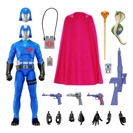 G.I. Joe figurine Ultimates Cobra Commander Super7