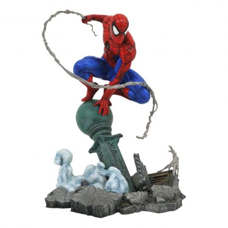 Marvel Comic Gallery statuette Spider-Man Lamppost Diamond Select Marvel Comic Gallery statuette Spider-Man Lamppost Diamond Select
