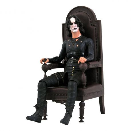 The Crow figurine Deluxe Eric Draven in Chair SDCC 2021 Exclusive Diamond Select