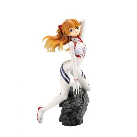 Evangelion 4 figurine Asuka Shikinami Langley White Plugsuit Ver. Kotobukiya