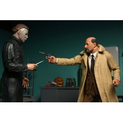 Halloween II pack 2 figurines Ultimate Michael Myers & Dr Loomis Neca