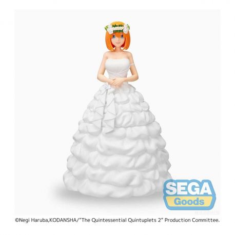 The Quintessential Quintuplets 2 figurine SPM Yotsuba Nakano Bride Ver. Sega