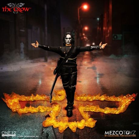 The Crow figurine 1/12 Eric Draven Mezco Toys