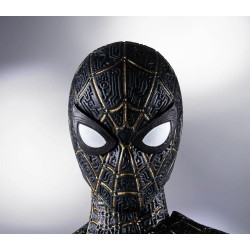 Spider-Man : No Way Home figurine S.H. Figuarts Spider-Man Black & Gold Suit (Special Set) Bandai Tamashii Nations