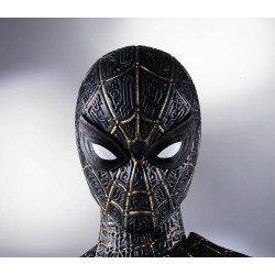 Spider-Man : No Way Home figurine S.H. Figuarts Spider-Man Black & Gold Suit (Special Set) Bandai Tamashii Nations