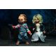 La Fiancée de Chucky pack 2 figurines Clothed Chucky & Tiffany Neca