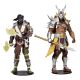 Mortal Kombat pack 2 figurines Sub-Zero & Shao Khan McFarlane Toys