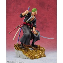 One Piece figurine FiguartsZERO Roronoa Zoro by Eiichiro Oda WT100 Daikaizoku Hyakkei Bandai Tamashii Nations