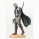 Star Wars The Mandalorian statuette Premier Collection The Mandalorian with The Child Gentle Giant