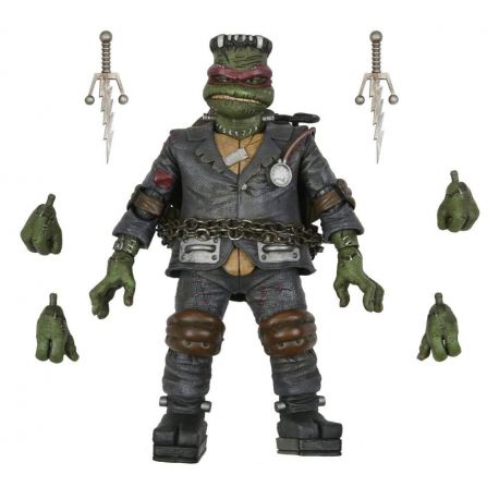 Universal Monsters x TMNT figurine Ultimate Raphael as Frankenstein's Monster Neca