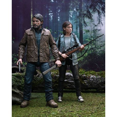 The Last of Us Part II pack 2 figurines Ultimate Joel and Ellie Neca