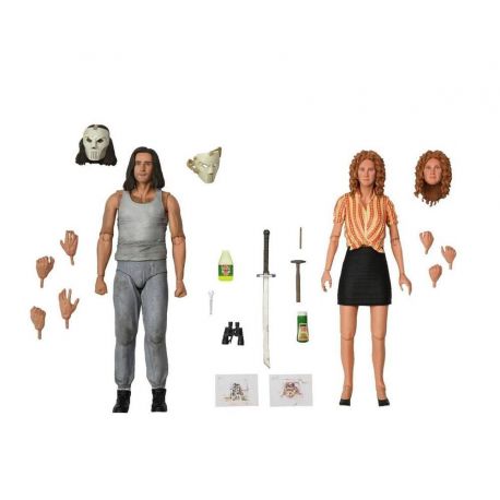 Les Tortues ninja pack 2 figurines April O'Neil & Casey Jones Neca