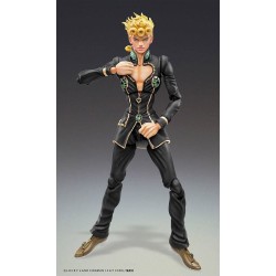 JoJo's Bizarre Adventure Part5 figurine Super Action Chozokado (Giorno Giovanna Ver. Black) Medicos Entertainment