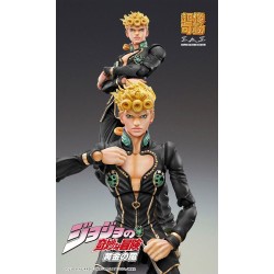 JoJo's Bizarre Adventure Part5 figurine Super Action Chozokado (Giorno Giovanna Ver. Black) Medicos Entertainment