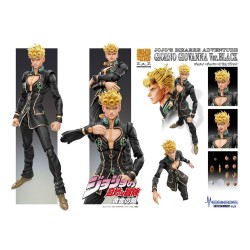 JoJo's Bizarre Adventure Part5 figurine Super Action Chozokado (Giorno Giovanna Ver. Black) Medicos Entertainment