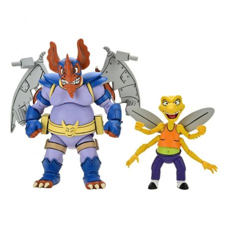 Les tortues ninja 1987 pack 2 figurines Wingnut & Screwloose Neca Les tortues ninja 1987 pack 2 figurines Wingnut & Screwloose Neca