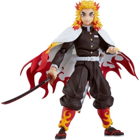 Demon Slayer: Kimetsu no Yaiba figurine Figma Kyojuro Rengoku Max Factory Demon Slayer: Kimetsu no Yaiba figurine Figma Kyojuro Rengoku Max Factory