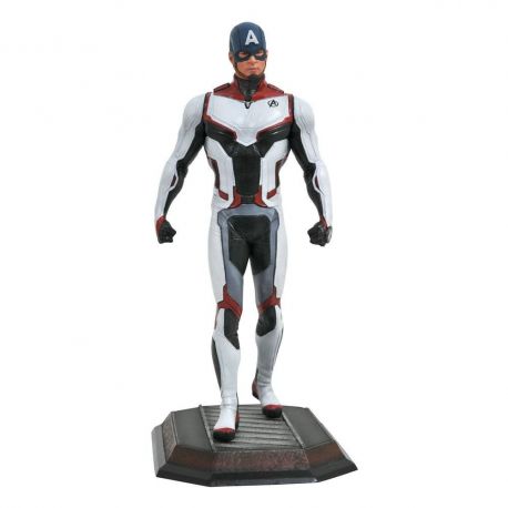 Avengers Endgame Marvel Movie Gallery statuette Captain America (Team Suit) Diamond Select
