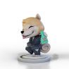 Shiba Inu Collection figurine Qrew Art Premium Vinyl Salaryman Quantum Mechanix