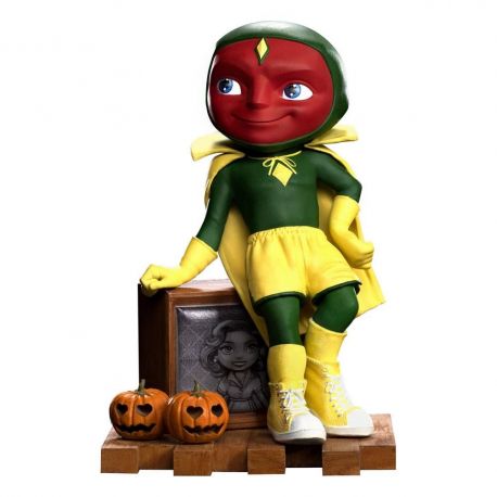 WandaVision figurine Mini Co. Vision Halloween Version Iron Studios