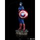 The Infinity Saga statuette BDS Art Scale Captain America Battle of NY Iron Studios