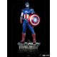 The Infinity Saga statuette BDS Art Scale Captain America Battle of NY Iron Studios