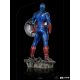 The Infinity Saga statuette BDS Art Scale Captain America Battle of NY Iron Studios