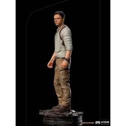 Uncharted Movie statuette Art Scale Nathan Drake Iron Studios