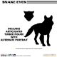 G.I. Joe figurine Snake Eyes Deluxe Edition Mezco Toys