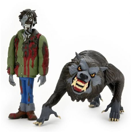 Le Loup-garou de Londres pack 2 figurines Toony Terrors Jack & Kessler Wolf Neca