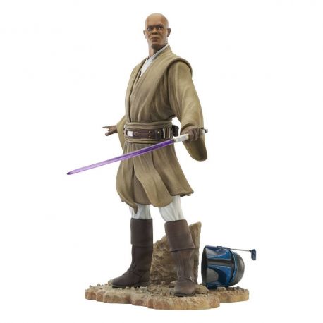 Star Wars Episode II statuette Premier Collection Mace Windu Gentle Giant