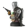 Star Wars: The Mandalorian buste The Mandalorian with Grogu Gentle Giant