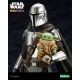 Star Wars The Mandalorian figurine ARTFX Mandalorian & Grogu with Beskar Staff Kotobukiya