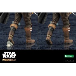 Star Wars The Mandalorian figurine ARTFX Mandalorian & Grogu with Beskar Staff Kotobukiya