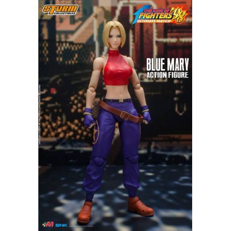 King of Fighters '98 : Ultimate Match figurine Blue Mary Storm Collectibles King of Fighters '98 : Ultimate Match figurine Blue Mary Storm Collectibles