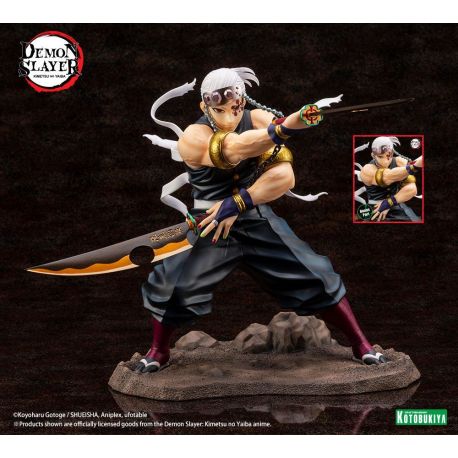 Demon Slayer: Kimetsu no Yaiba figurine ARTFXJ Tengen Uzui Bonus Edition Kotobukiya