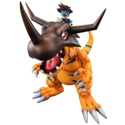 Digimon Adventure G.E.M. Series figurine Greymon & Taichi Megahouse