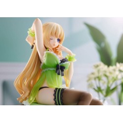 Hyperdimension Neptunia figurine Vert Waking Up Ver. Limited Edition Broccoli