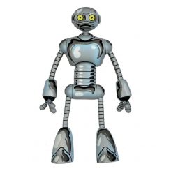 Teenage Mutant Ninja Turtles (Mirage Comics) figurine Fugitoid NECA