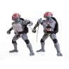Tortues Ninja pack 4 figurines BST AXN Battle Damaged The Loyal Subjects