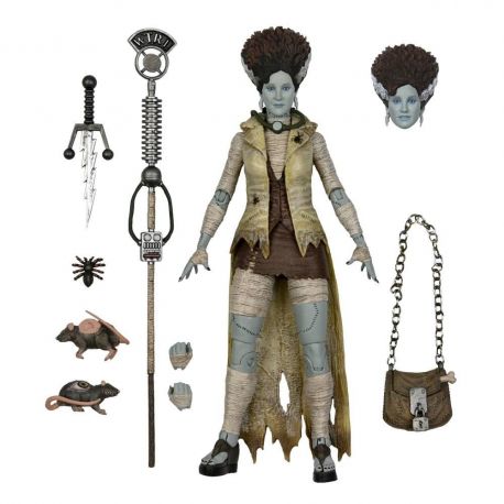 Universal Monsters x Teenage Mutant Ninja Turtles figurine April as The Bride Neca Universal Monsters x Teenage Mutant Ninja Turtles figurine April as The Bride Neca