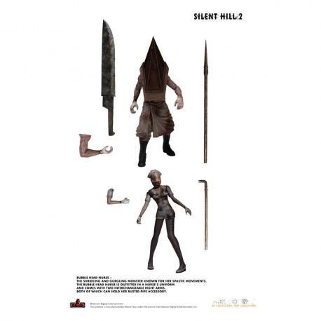 Silent Hill 2 figurines 5 Points Deluxe Set Mezco Toys