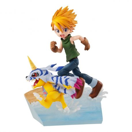 Digimon Adventure G.E.M. Series figurine Yamato Ishida & Gabumon 2022 Ver. Megahouse