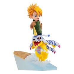 Digimon Adventure G.E.M. Series figurine Yamato Ishida & Gabumon 2022 Ver. Megahouse