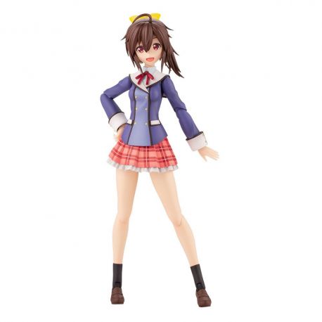 Sousai Shojo Teien figurine Plastic Model Kit Ao Gennai Wakaba Girls' High School Winter Clothes Kotobukiya Sousai Shojo Teien figurine Plastic Model Kit Ao Gennai Wakaba Girls' High School Winter Clothes Kotobukiya