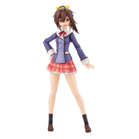 Sousai Shojo Teien figurine Plastic Model Kit Ao Gennai Wakaba Girls' High School Winter Clothes Kotobukiya